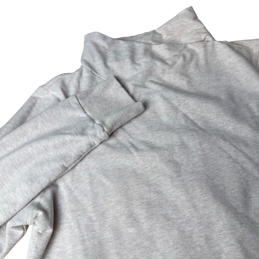 Yogalicious Pullover Sweatshirt Womens Medium Cloud Plush Crossover Funnel Neck